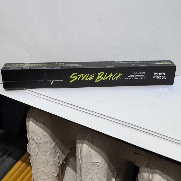 💎 Touch In Sol - Style Black Onyx Gel Liner with Diamonds - Picture 5 of 14